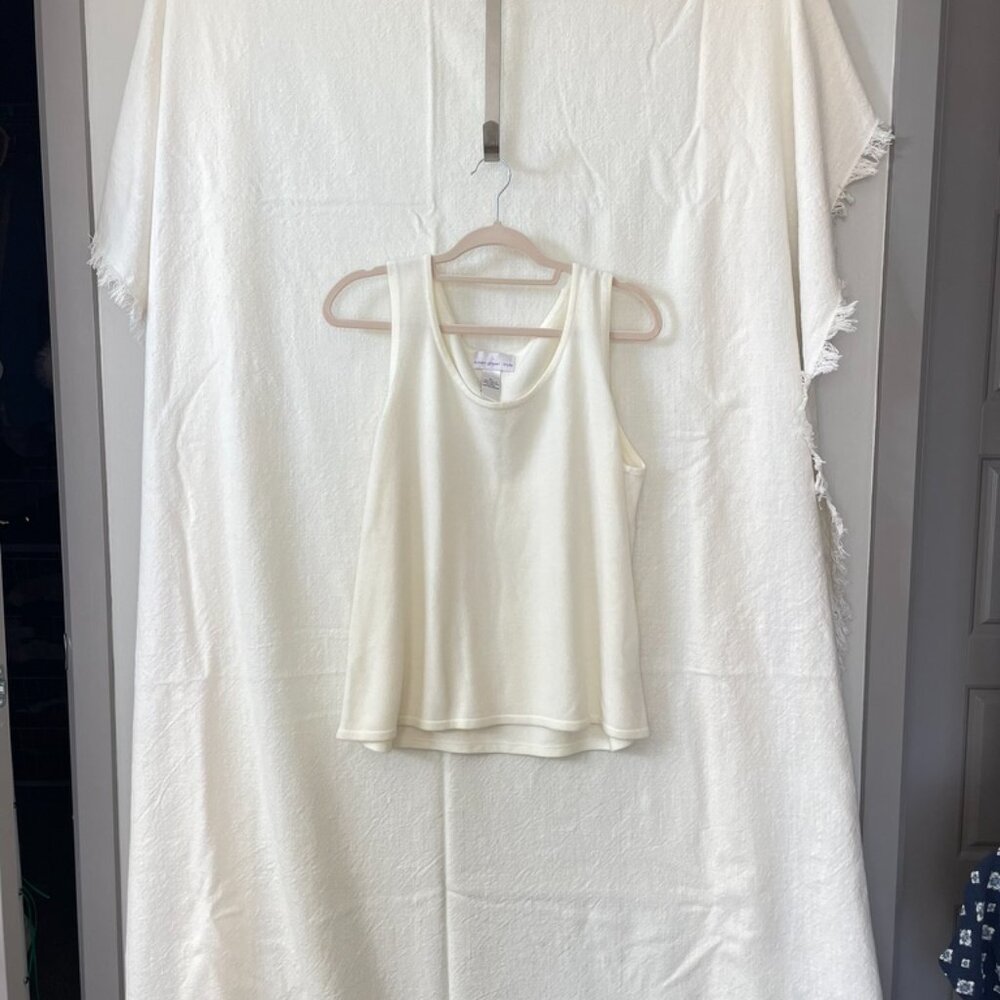 Soft Ivory Sweater Tank
